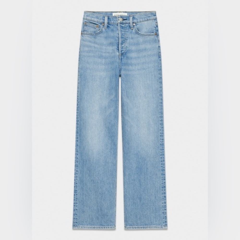 Aritzia The Arlo High Rise Straight Jeans Sz 25